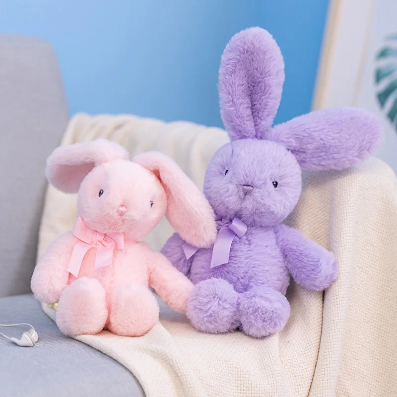 Cute Cartoon Bow Tie Rabbit Doll | Baby Soft Plush Toys for Children | Bunny Sleeping Mate | Stuffed Plush Animal Toys for Infants