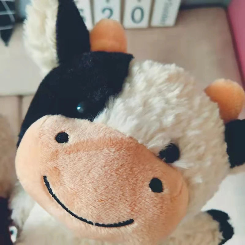 23/30cm Soft Plushie Cow Toys | Stuffed Animal Milk Cattle Dolls for Kids | Cute Cow Nap Plush Pillow Gifts for Friends | Alo Trendy