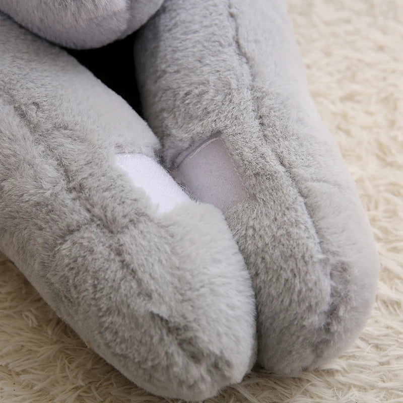 Giant Plush Bunny Toy 90cm-120cm | Soft Cartoon Big Long Ear Rabbit Hug Toy Cushion | Rabbit Stuffed Pillow for Girls