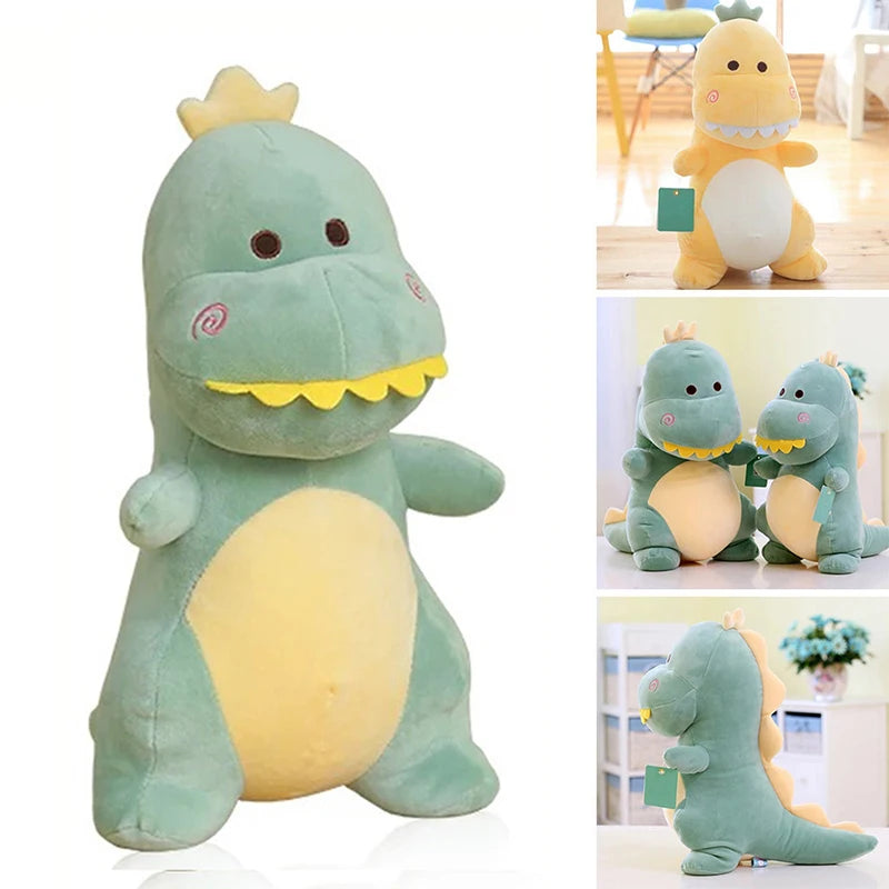 25CM Lovely Dinosaur Plush Toys Super Soft Cartoon Stuffed Animal Dino Dolls for Kids Baby Hug Doll Sleep Pillow Home Decor | Alo Trendy