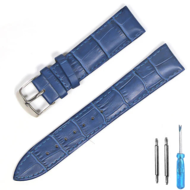 Watch Band Genuine Leather Straps | Premium Quality Watchbands in 12mm, 18mm, 20mm, and 22mm Sizes | Superior Watch Accessories