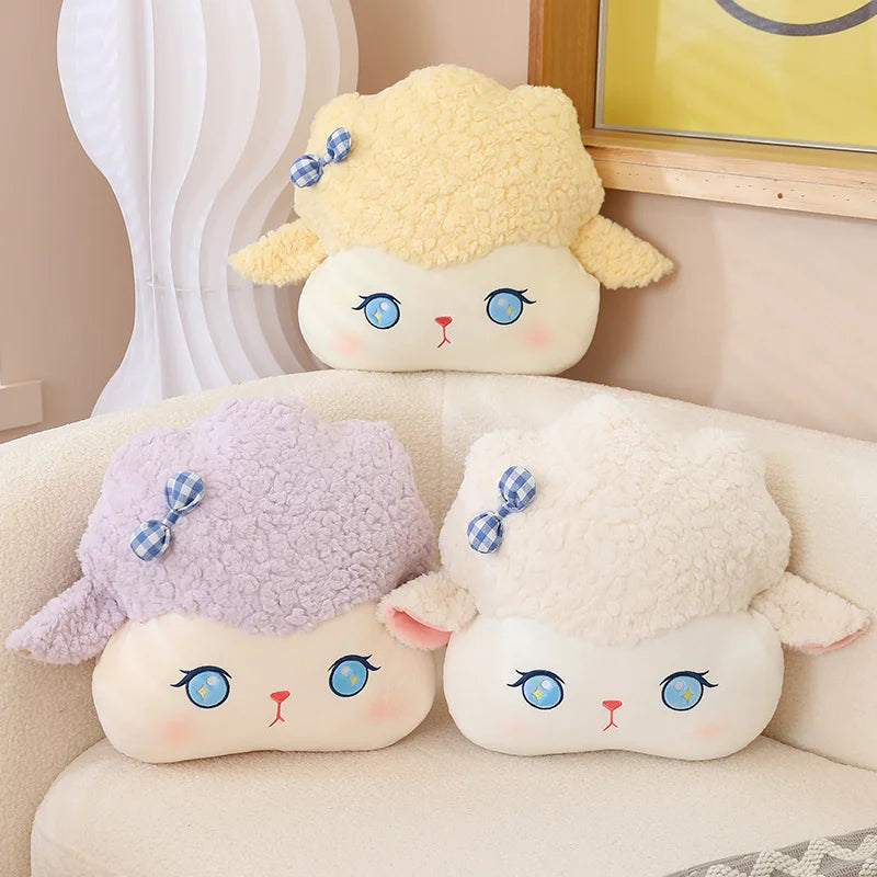 45cm Kawaii Sheep Plush Toy | Cute Cartoon Plush Dolls Hug Pillow Cushion for Girlfriend, Girls, Kids | Birthday, Christmas Gifts | Alo Trendy