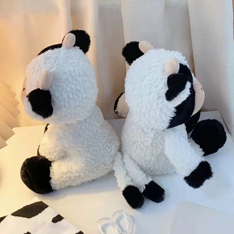 23/30cm Soft Plushie Cow Toys | Stuffed Animal Milk Cattle Dolls for Kids | Cute Cow Nap Plush Pillow Gifts for Friends | Alo Trendy