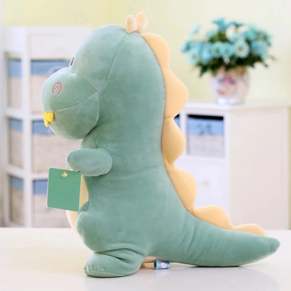 25CM Lovely Dinosaur Plush Toys Super Soft Cartoon Stuffed Animal Dino Dolls for Kids Baby Hug Doll Sleep Pillow Home Decor | Alo Trendy