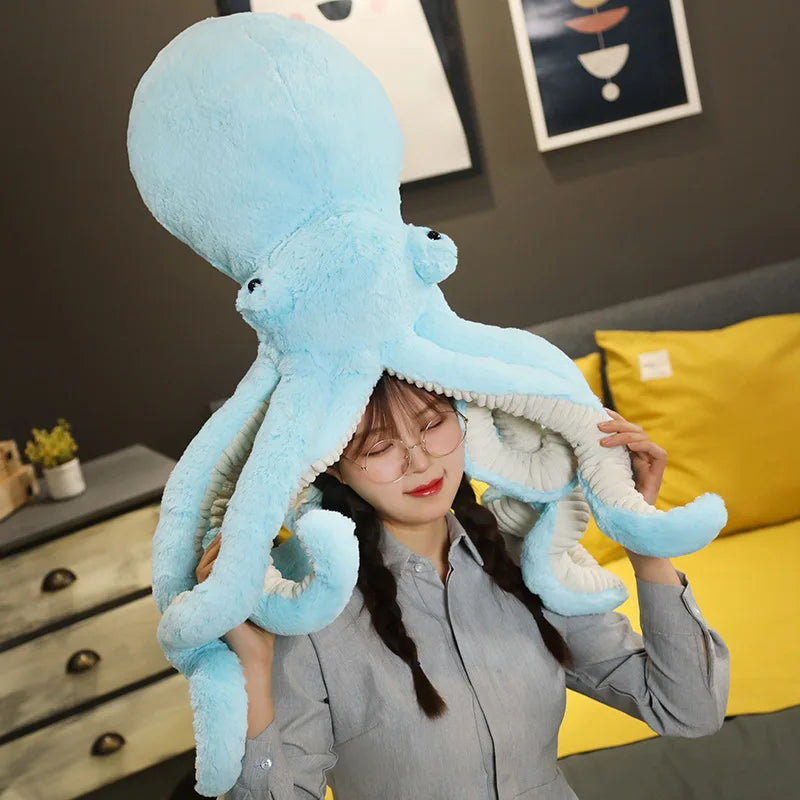 Creative Simulated Octopus Plush Toys Lifelike Sea Animal Stuffed Pillow Dolls Cushion Children Kids Birthday Christmas Gifts | Alo Trendy