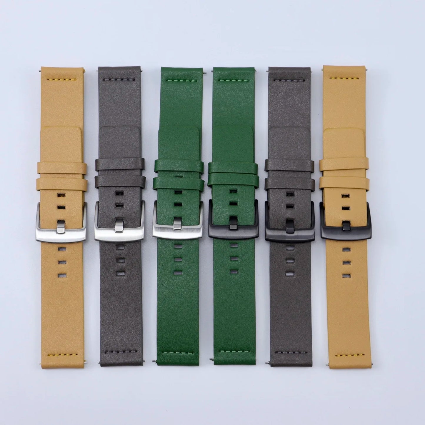 20mm Watch Band for Samsung Galaxy6 5 4 | 40 44MM 6/4 Classic 43 47mm | 42 46mm 22mm Leather Bracelet for Gear S3 | 18mm 24mm Strap | Alo Trendy