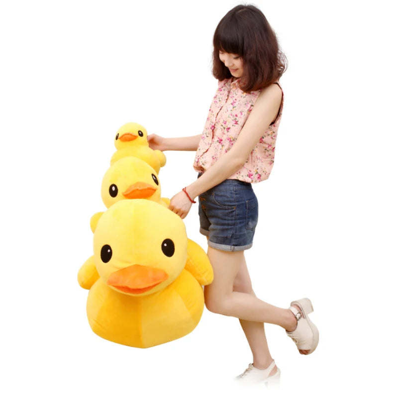 65cm Kawaii Big Yellow Duck Plush Dolls Toy | Cute Super Soft Cartoon Stuffed Animal Toy | Birthday Gifts for Children, Kids, Baby Girl | Alo Trendy