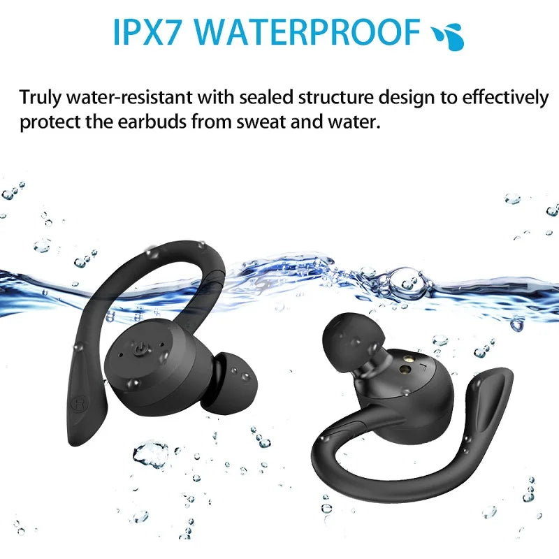 Xiaomi Bluetooth Earphones Dual Wear Style | Sports Wireless Earphones TWS | IPX7 Stereo Gaming Headset Waterproof